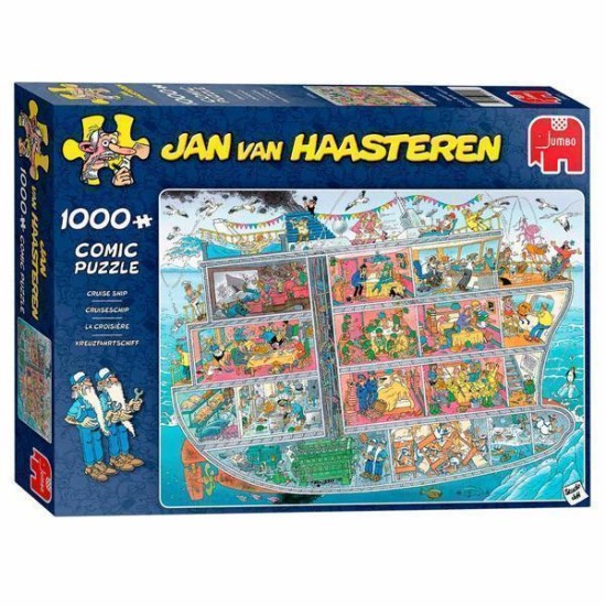 Jan Van Haasteren Legpuzzel - Cruise Schip 1000St.