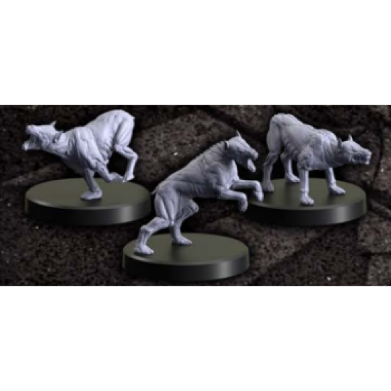 Mfc - The Witcher Miniatures - Specters 2 - Barghests