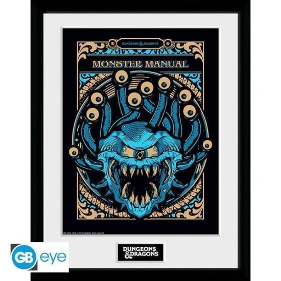 Dungeons & Dragons - Framed Print Monster Manual (30X40) X2