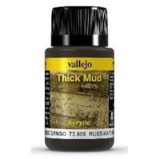 Vallejo Weathering Effects Thick Mud Russian 40 Ml