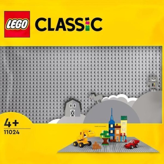 Lego Classic 11024 Grijze Bouwplaat
