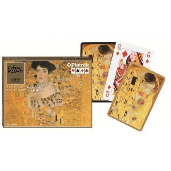 Gustav Klimt Adele Speelkaarten - Double Deck