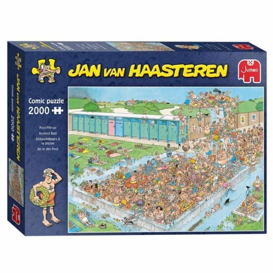 Jan Van Haasteren Legpuzzel - Bomvol Bad 2000St.