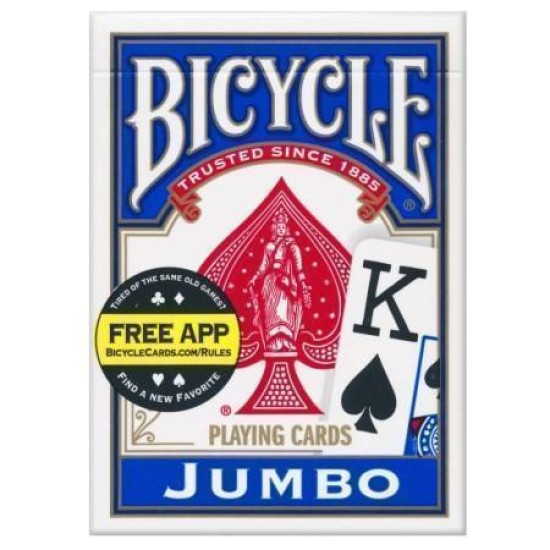Pokerkaarten Rider Back Jumbo Bicycle