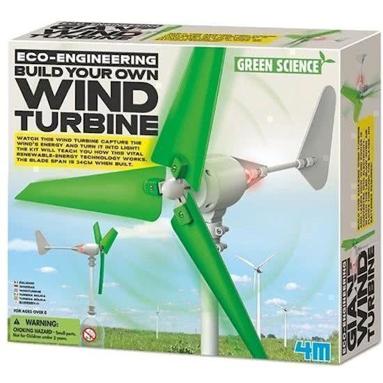 4M Kidzlabs Green Science/Eco-Engineering: Windturbine