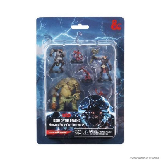Dungeons And Dragons Icons Of The Realms - Monster Pack: Cave Defenders - En