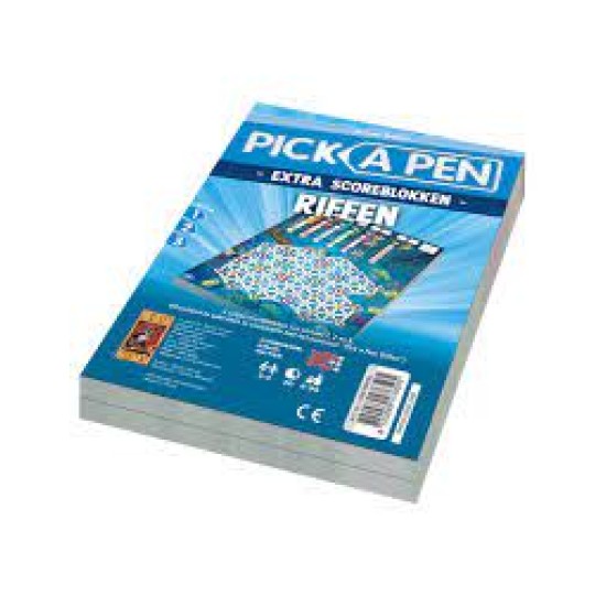 Pick A Pen Riffen Scoreblokken - Dobbelspel