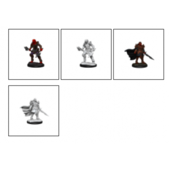 Dungeons And Dragons Nolzur's Marvelous Miniatures: Dragonborn Fighter Female (2 Units) - En