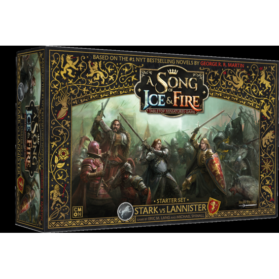 A Song Of Ice  And  Fire Stark Lannister Starter Set