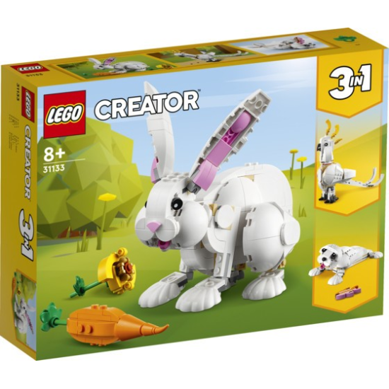Lego Creator 3 In 1 Wit Konijn 31133