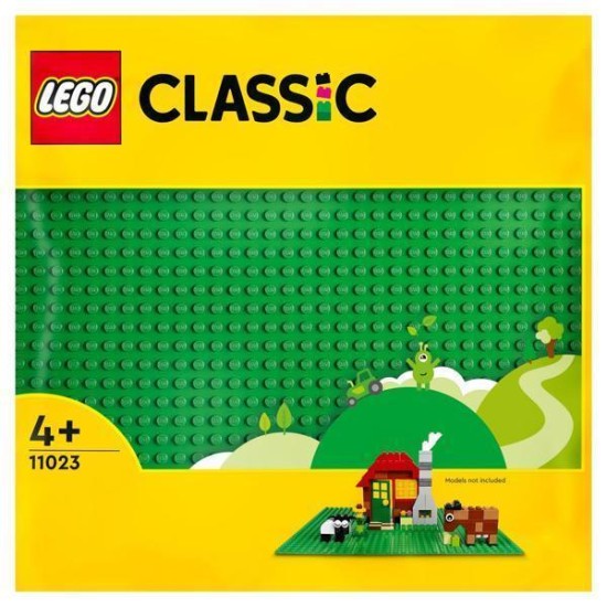 Groene Bouwplaat Lego