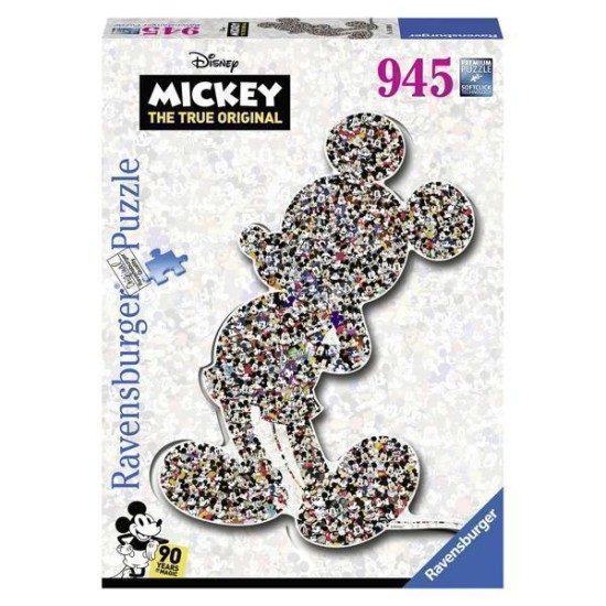 Shaped Birthday Mickey (1000)