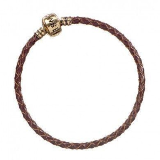 Harry Potter: Fantastic Beasts - Brown Leather Charm Bracelet 21 Cm