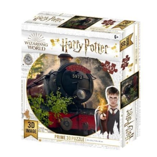 3D Image Puzzel - Hogwarts Express (500)