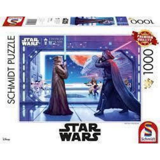Star Wars Obi Wan's Laatste Gevecht 1000 Stukjes - Puzzel