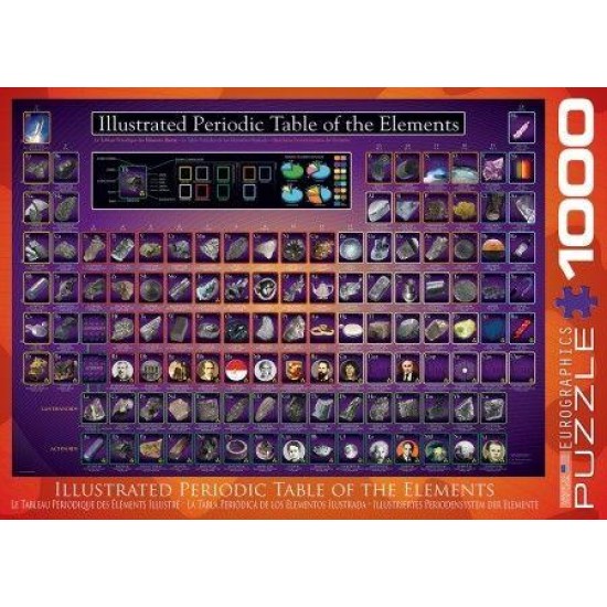 Periodic Table Illustrated (1000)