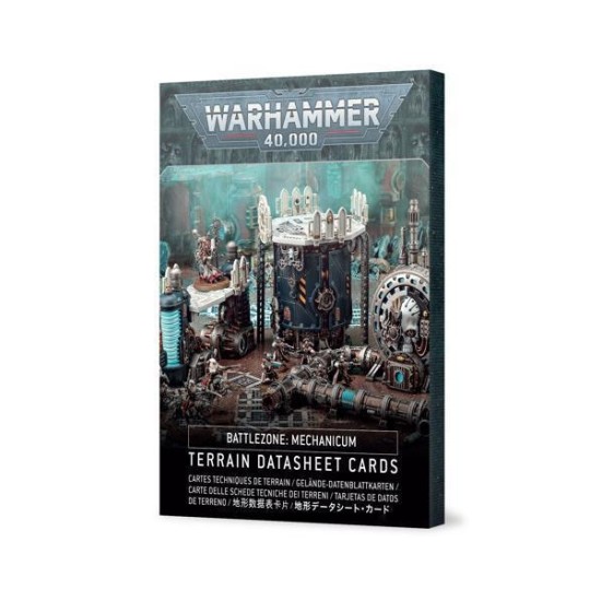 Warhammer 40000: Battlezone Mechanicum - Terrain Cards Eng --- Op = Op!!!