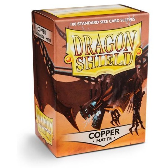 Sleeves Dragon Shield Matte - Copper (100Ct)