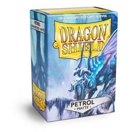 Sleeves Dragon Shield Matte - Petrol (100Ct)