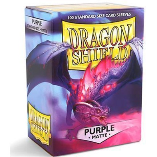 Sleeves Dragon Shield Matte - Purple (100Ct)