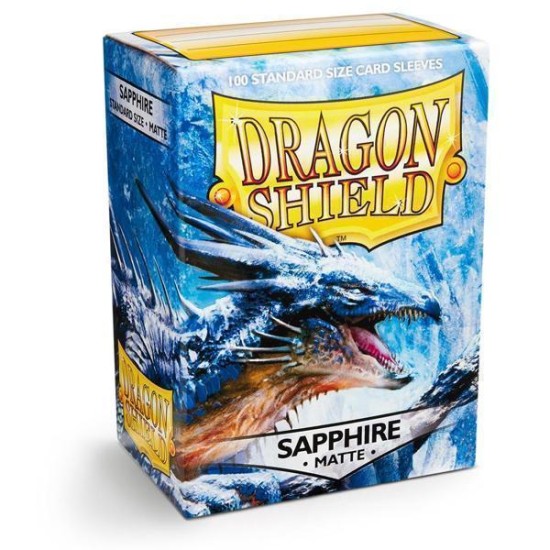 Sleeves Dragon Shield Matte Sapphire (100Ct)
