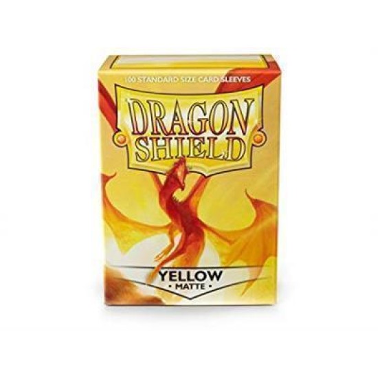 Sleeves Dragon Shield Matte - Yellow (100Ct)