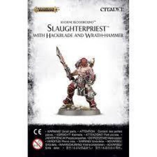 Slaughterpriest With Hackblade And Wrath-Hammer --- Temporarily Out Of Stock Bij Gw ---- Webstore Exclusive