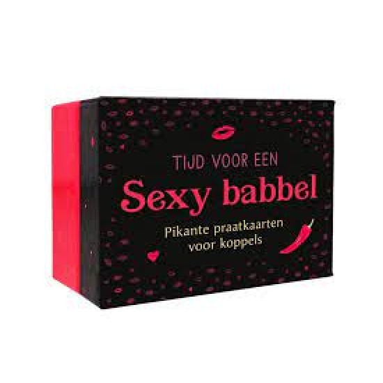 Tijd Voor Een Sexy Babbel - Pikante Praatkaarten Voor Koppels