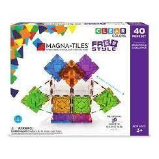 Magna-Tiles® Freestyle 40 Piece Set