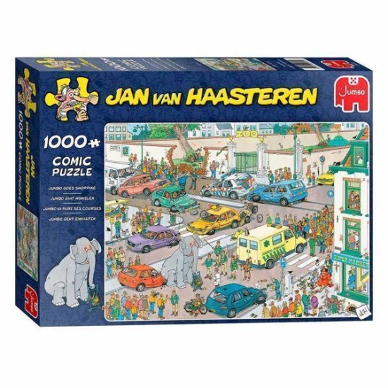 Jumbo Gaat Winkelen - Jan Van Haasteren (1000)