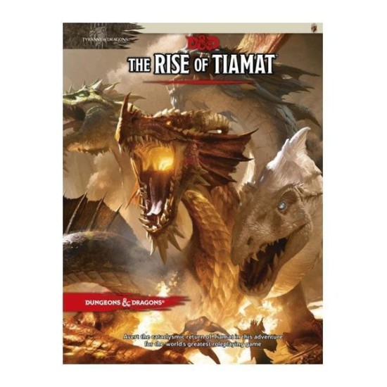 Dungeons And Dragons 5.0 - The Rise Of Tiamat Trpg