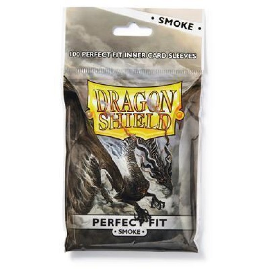 Sleeves Dragon Shield Fit - Clear/Smoke (100Ct)