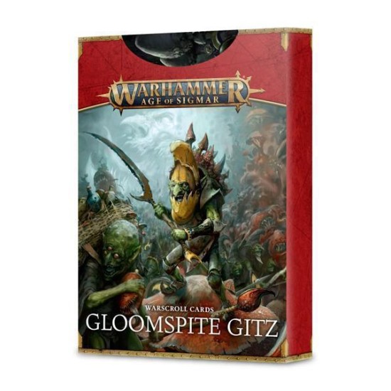 Gloomspite Gitz: Warscroll Cards  (Eng) --- Op = Op!!!