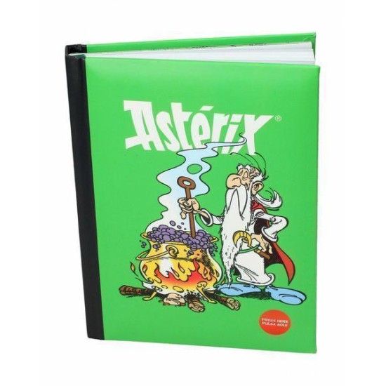 Asterix: Panoramix Cauldron Notebook With Light