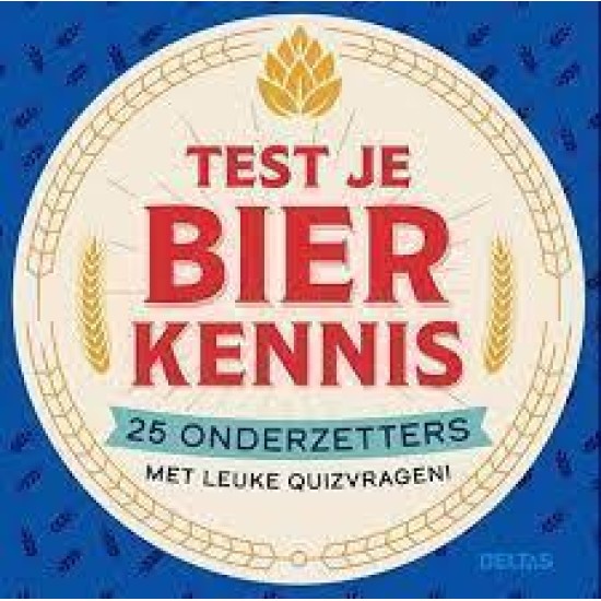 Test Je Bierkennis - 25 Onderzetters