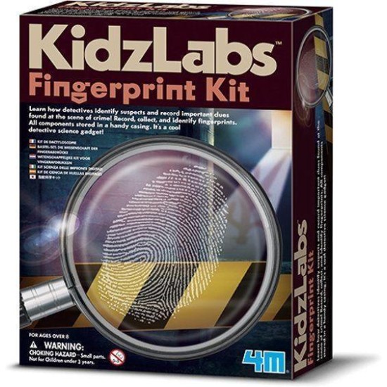 4M Kidzlabs: Spy Science / Vingerafdrukken Set