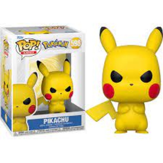 Pokemon Pop! Games Vinyl Figure Grumpy Pikachu (Emea) 9 Cm