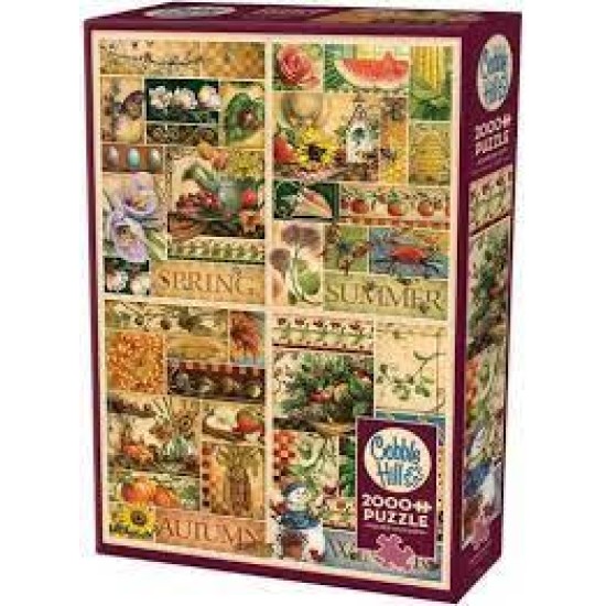 Cobble Hill Puzzle 2000 Pieces - 4 Seasons