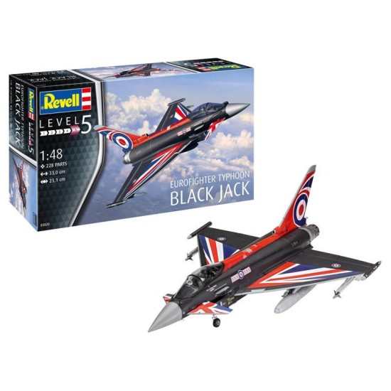 Eurofighter Typhoon Black Jack Revell Modelbouwpakket