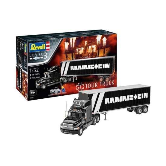 Cadeauset Tour Truck Rammstein Revell Modelbouwpakket Met Basisaccessoires