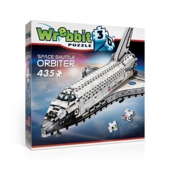 Wrebbit 3D Puzzle - Space Shuttle Orbiter (435)