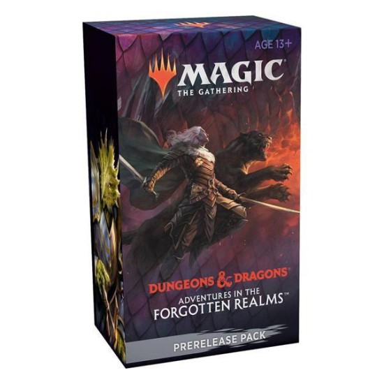 Magic The Gathering Dungeons And Dragons Adventures In The Forgotten Realms Prerelease Pack English