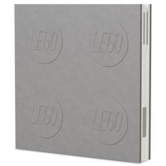 Lego Notebook With Pen Grey