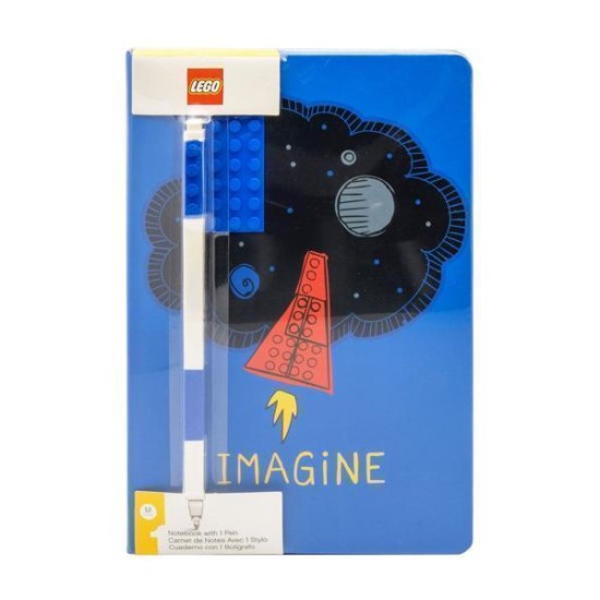Lego Notebook With Pen Imagine