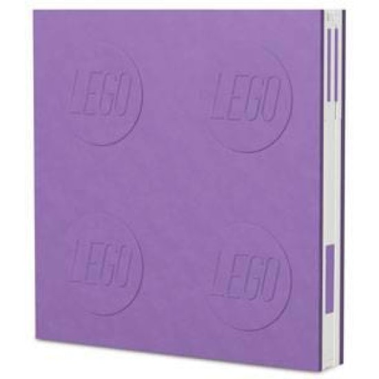 Lego Notebook With Pen Purple
