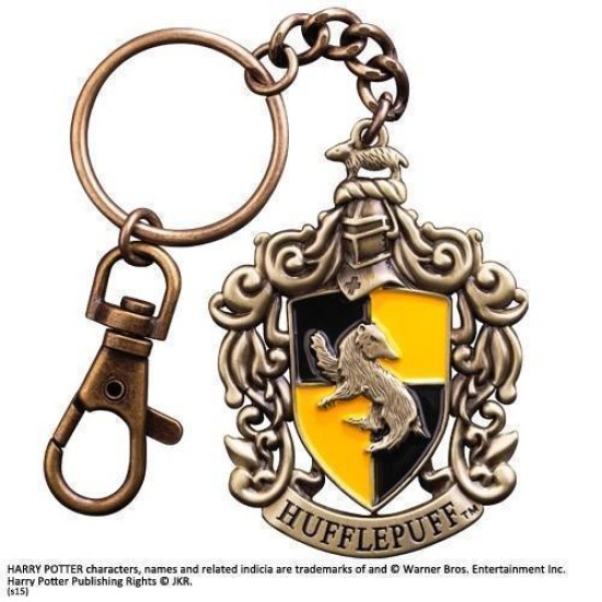 Harry Potter Metal Keychain Hufflepuff 5 Cm