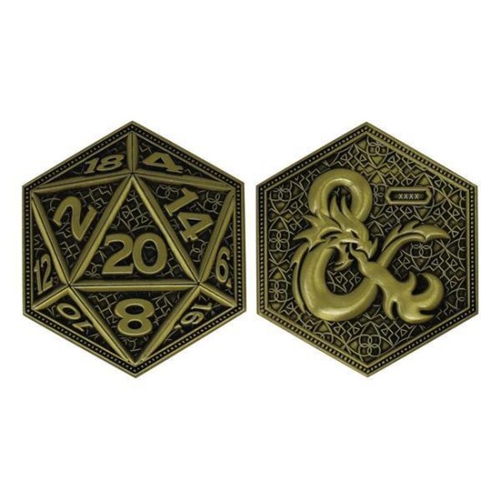 Dungeons  And  Dragons Collectable Coin Limited Edition