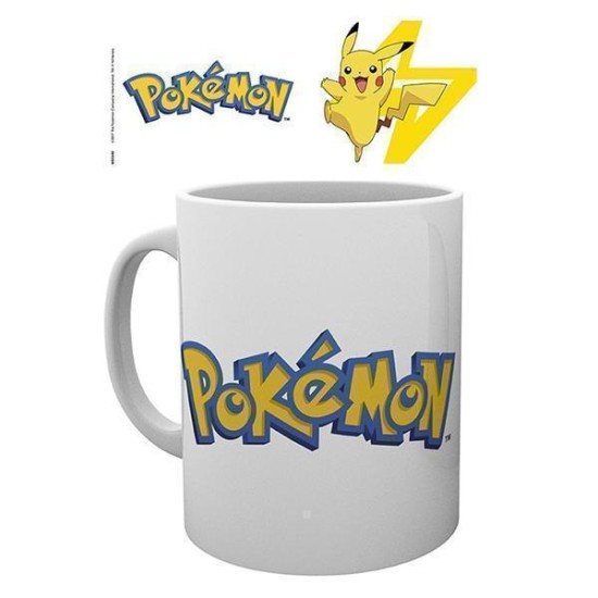 Pokemon - Mug - 320 Ml - Logo & Pikachu - Subli - Box