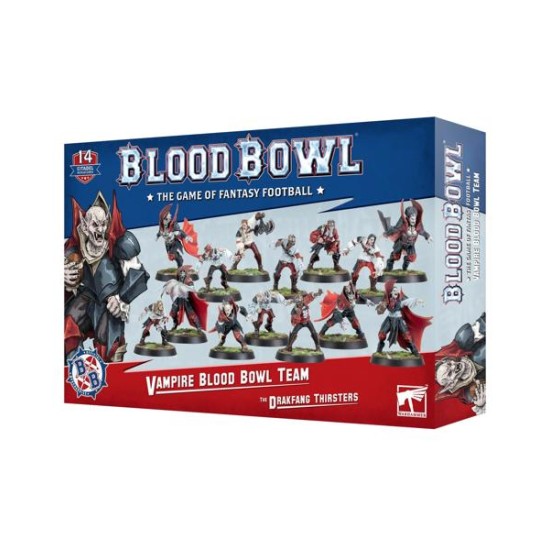 Blood Bowl: Vampire Team The Drakfang Thirsters