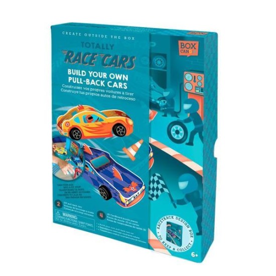 Box Candiy: Totally Race Cars - Maak Je Eigen Pull Back Cars